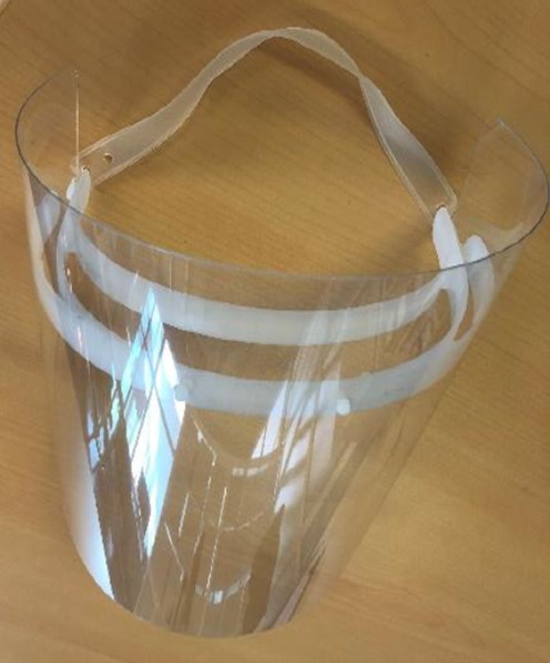 VISEIRA PROTECÇÃO INDIVIDUAL CERTIFICADA PARA USO HOSPITALAR